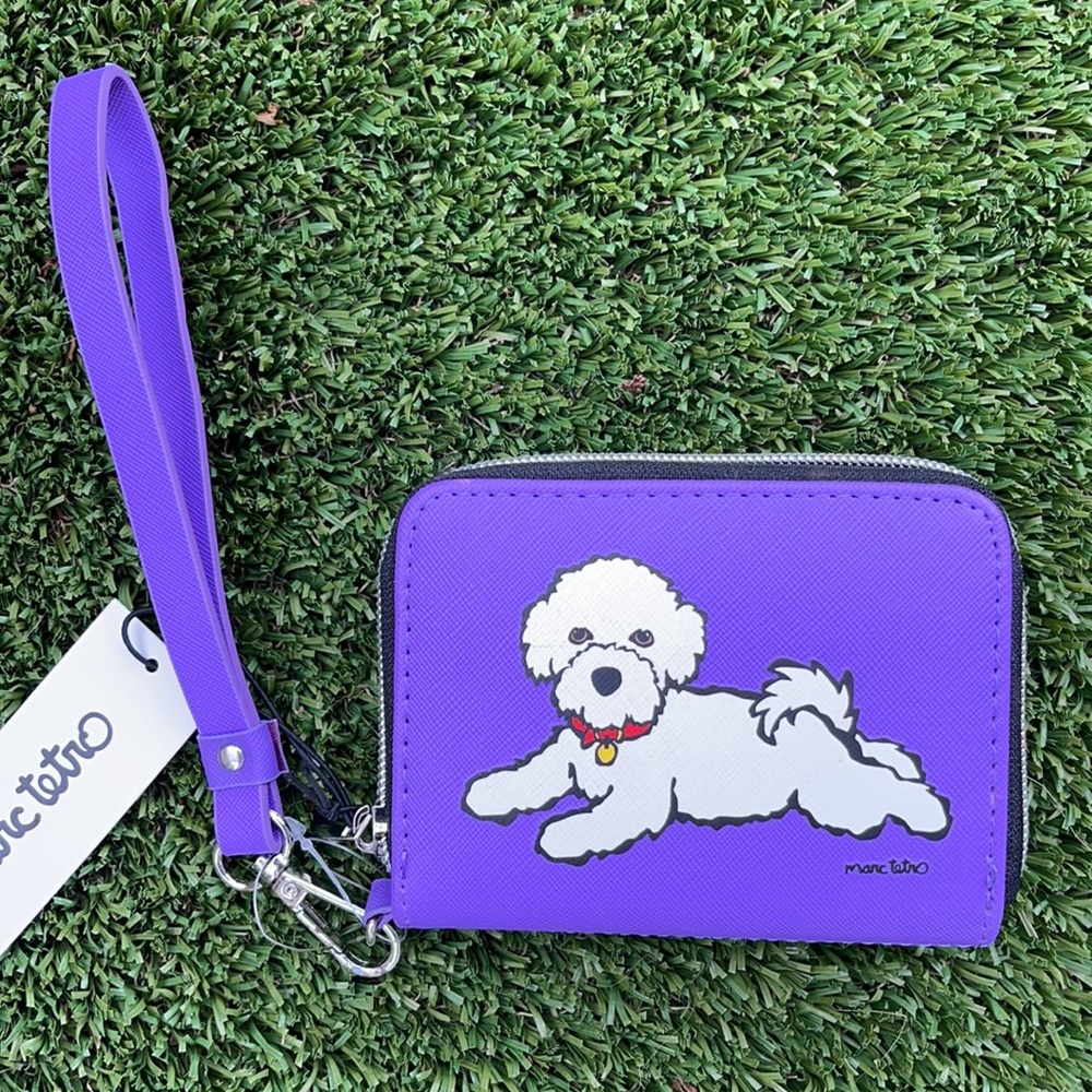 MARC TETRO Bichon Wallet | Purple